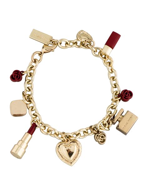 dolce and gabbana charm bracelet